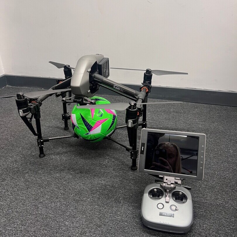 Drone with Football