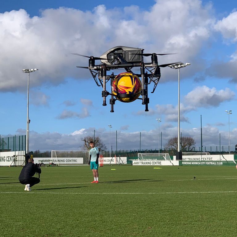 Ball Dropping Drone