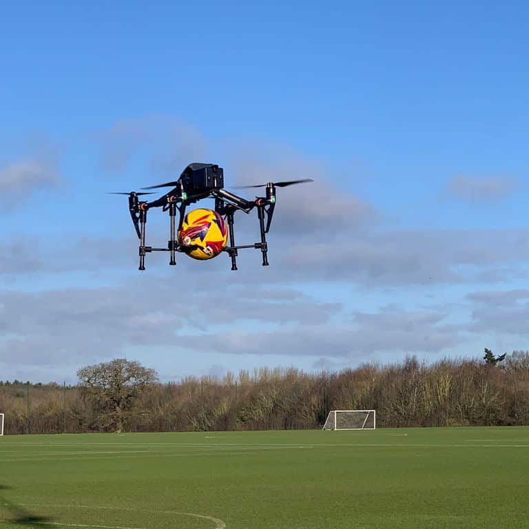 Football Pitch Drone