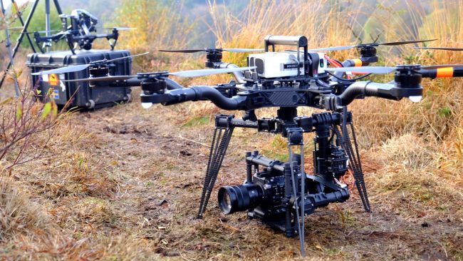 Heavy Lift Camera Drone UK