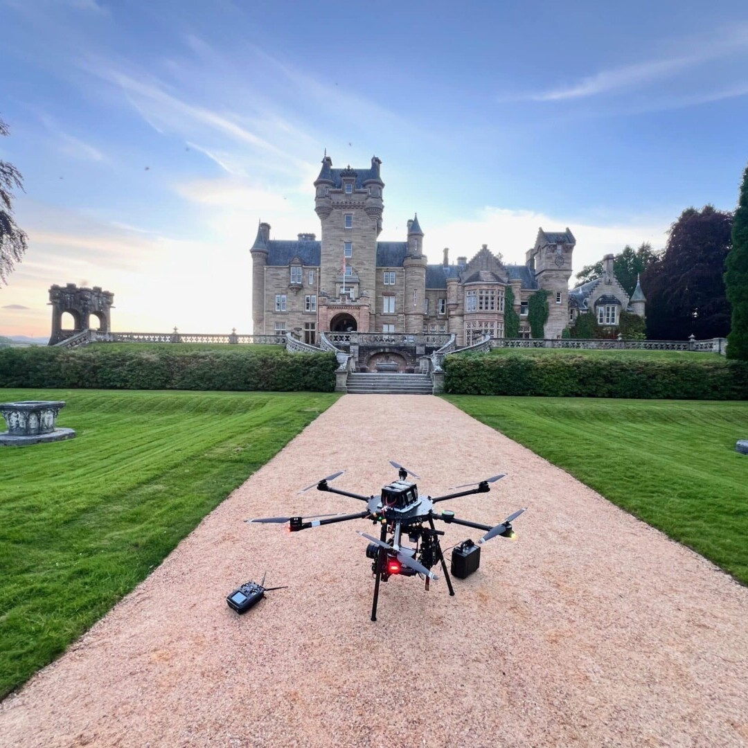 Aerialworx Drone Traitors Castle