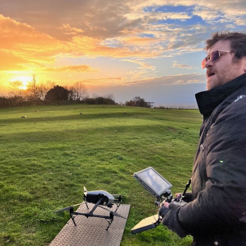 Drone Pilot Chris Telford