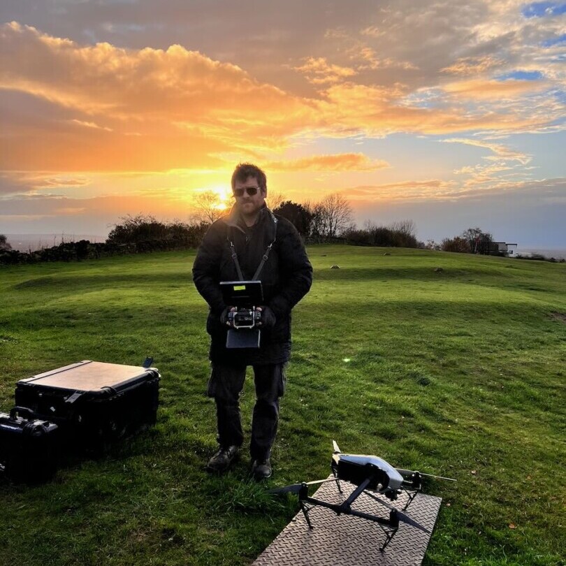 Drone Pilot Chris Telford